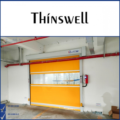 馨芝味食品有限公司安装快速门