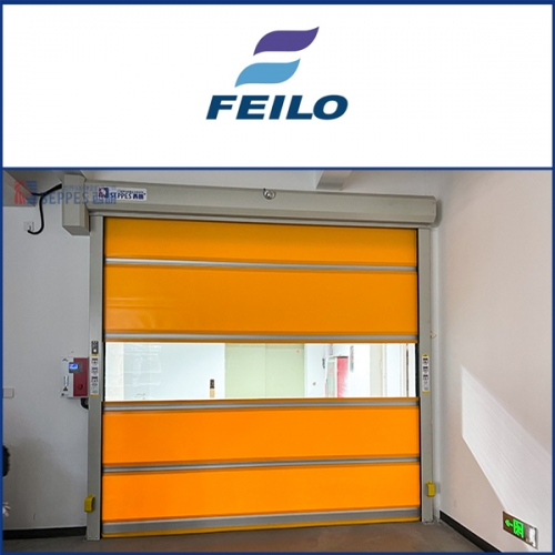 飞乐机械车间通道安装西朗快速门
