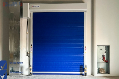 保温快速门助力医药冷库节能保温