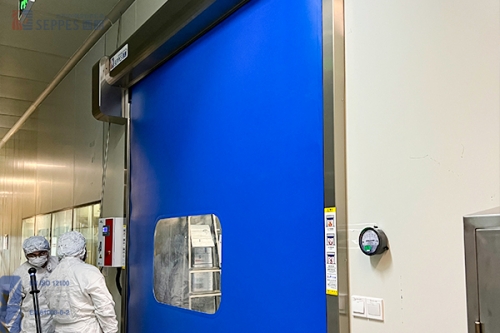 有负压能力的洁净室快速门，无尘密封车间也能智能快速进出