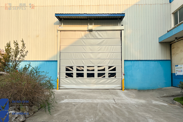 和顺环保安装堆积式快速门