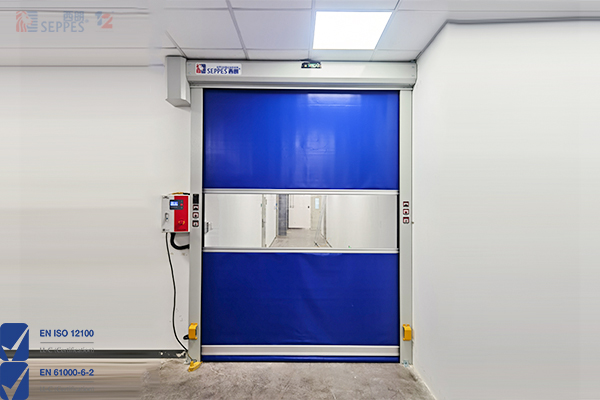 匠造食品安装快速门