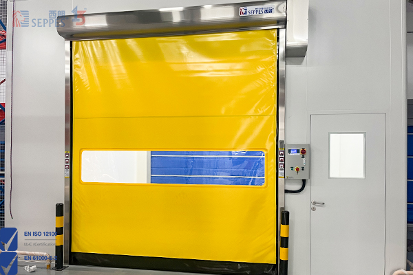 拉链快速门搭配西门子电机