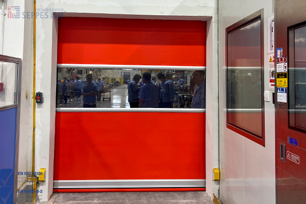 车间快速门隔断