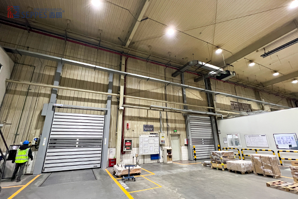 仓储物流通道涡轮硬质快速门