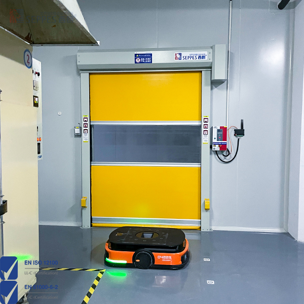 AGV感应快速卷帘门 AGV感应快速卷帘门