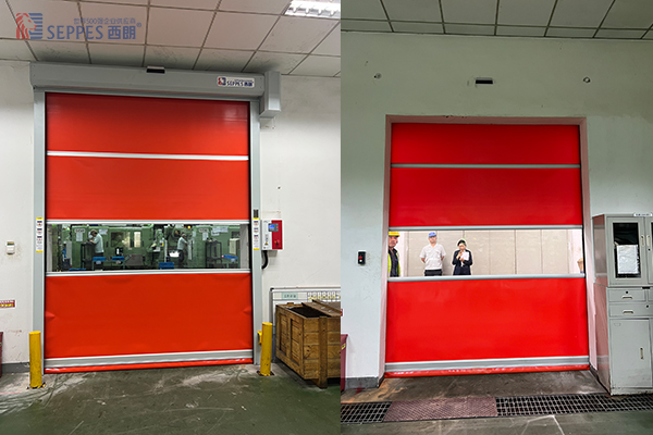 银鼎精密复购西朗快速门