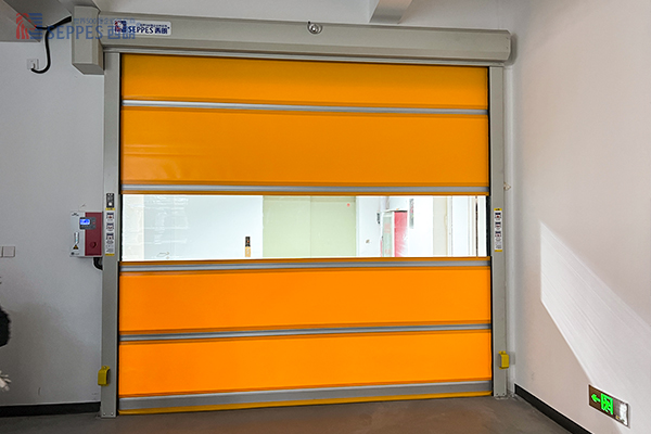 飞乐机械车间通道安装西朗快速门