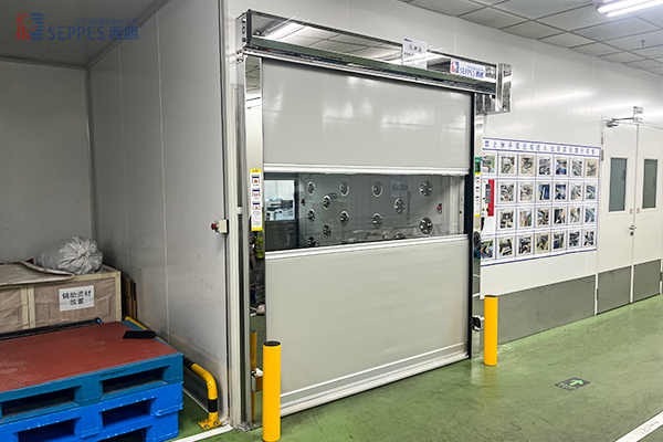 风淋室互锁快速门